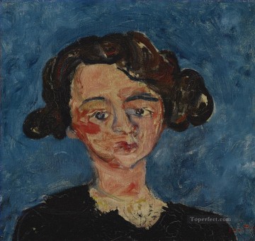 mujer cabeza Chaim Soutine Expresionismo Pinturas al óleo